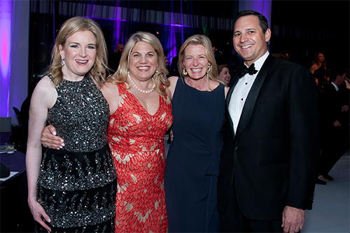 Boys and Girls Clubs of Chicago Wonder Ball: Melissa McNally, Laura Anderson, Susan Merlin and Matt Anderson