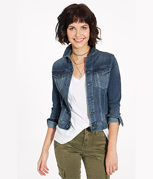 fall jackets: Ag Robyn Denim Jacket from Evereve