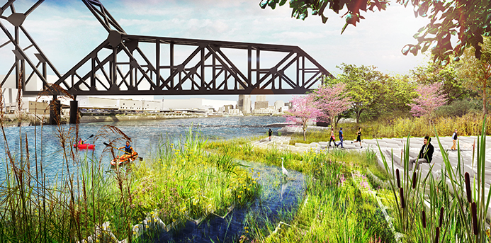 River Edge Ideas Lab: 9 New Visions for Chicago’s Riverfront From World-Class Architects