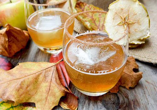 apple cider cocktail recipes: Apple Cider and Ginger Beer Cocktail from Floating Kitchen