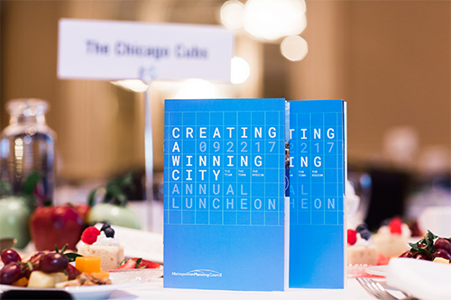 Metropolitan Planning Council Chicago: annual luncheon program