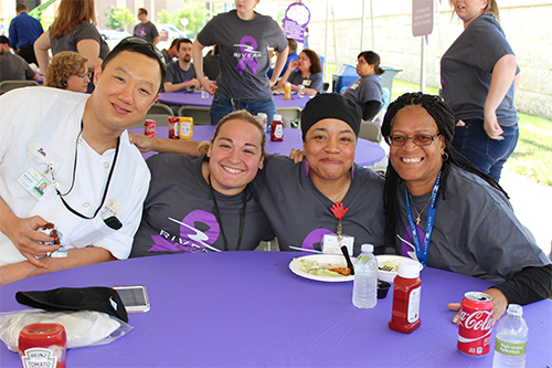 Rivers Casino: volunteers at Alzheimer's Association