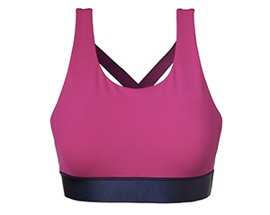 breast cancer awareness month: Athleta Pink Power of She Bra