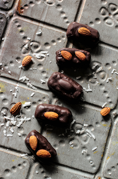 Halloween candy: Almond Joy Candy Bars from Pastry Affair