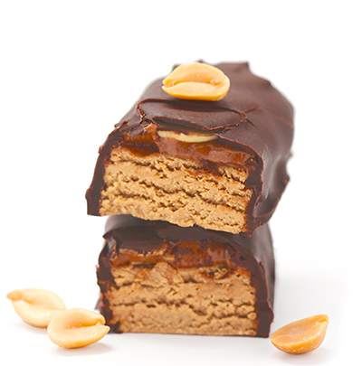 Halloween candy: Snickers Protein Bars from Desserts with Benefits