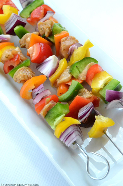 tailgate recipes: Friday Night Football Fajita Sticks from Southern Made Simple