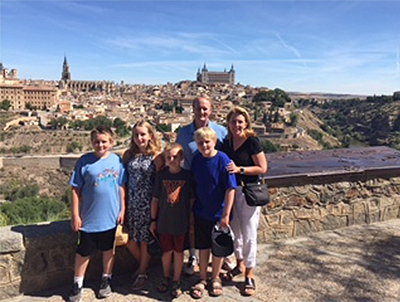 family vacations: Lahti family in Spain
