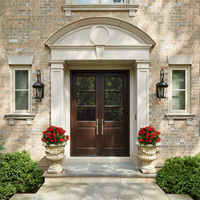 windows and doors: Reynolds Architecture (front door)