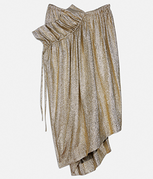 holiday fashion: Stella McCartney Brynn Lurex Skirt