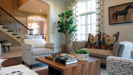 home design: Huss family living room