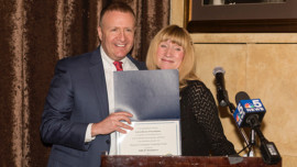 Crushers Club: Sally Hazelgrove receives award from FBI Chicago