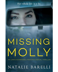 beach reads: "Missing Molly" by Natalie Barelli
