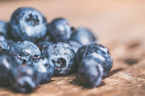 heart health: blueberries