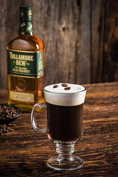 whiskey: Tullamore DEW Irish Coffee