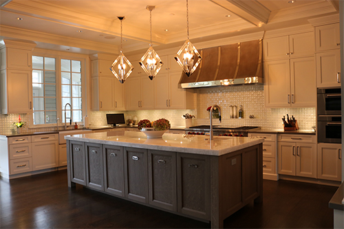 A. Perry Homes: custom kitchen