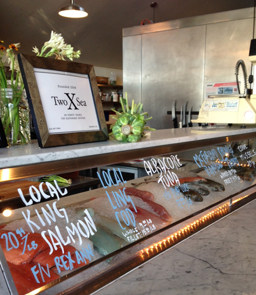 Sustainable Seafood: Fish Counter at Fish in Sausalito