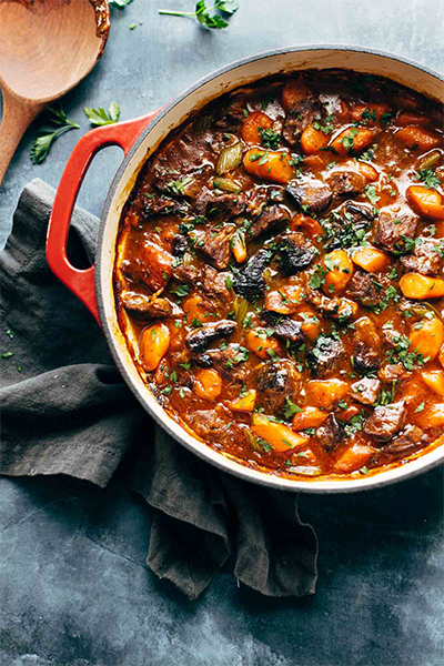 Instant Pot recipes: Beef Stew from Pinch of Yum