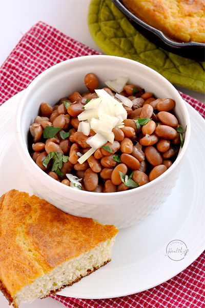Instant Pot recipes: Pinto Beans from A Pinch of Healthy