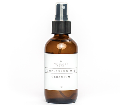 beauty products: Primally Pure Geranium Complexion Mist