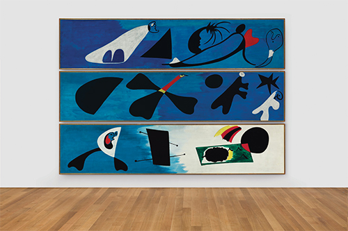 Peggy and David Rockefeller auction: Mural I, Mural II, Mural III, Joan Miró
