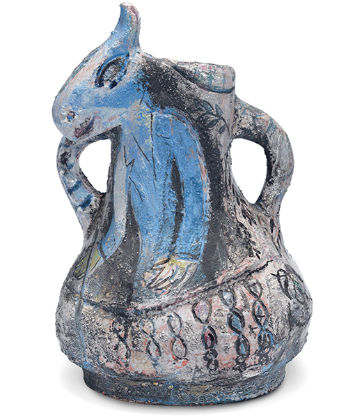 Peggy and David Rockefeller auction: L’âne bleu, Marc Chagall