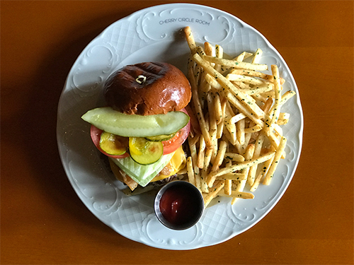 best burgers: Cherry Circle Room