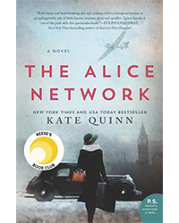 books about war: "The Alice Network" by Kate Quinn