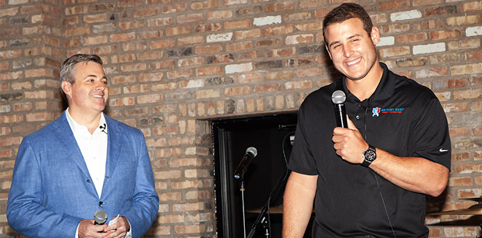 Anthony Rizzo Strikes Out Cancer With @properties