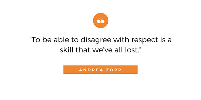 Andrea Zopp : high school debate