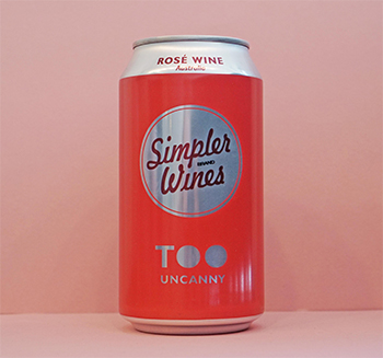 canned rose: Simpler Wines Rosé