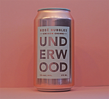 canned rose: Underwood Rosé Bubbles