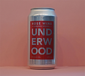 canned rose: Underwood Rosé