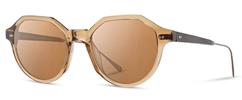 sunglasses: Shwood Powell Acetate Sunglasses in Copper Crystal (Polarized), $250