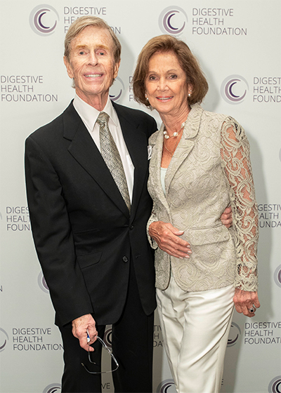 Digestive Health Foundation Gala: John Riley and Myra Riley