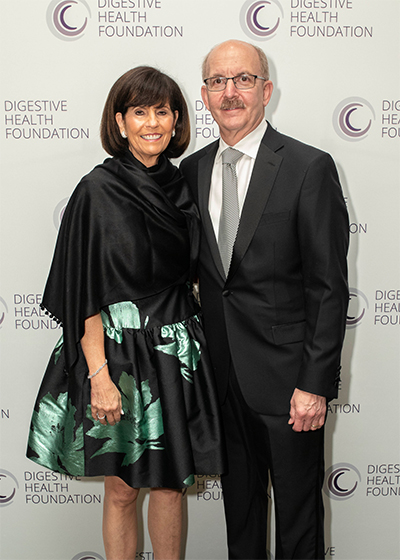 Digestive Health Foundation Gala: Linda Goldstein and Dr. Wayne Goldstein