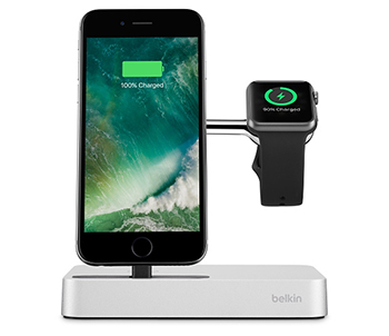 dorm room essentials: Belkin Valet Charge Dock for Apple Watch and iPhone, Apple