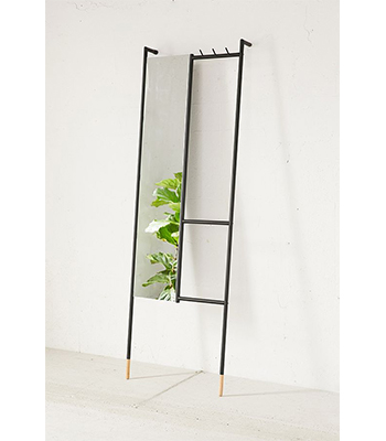 dorm room essentials: Leni Leaning Mirror, Urban Outfitters