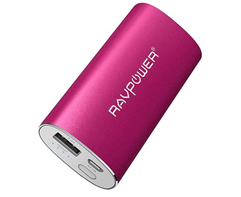 dorm room essentials: RAVPower Portable Charger, Amazon