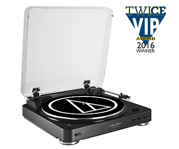 dorm room essentials: Fully Automatic Wireless Belt-Drive Stereo Turntable, Audio-Technica