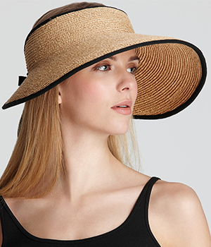 hats for summer: Helen Kaminski Mai Visor