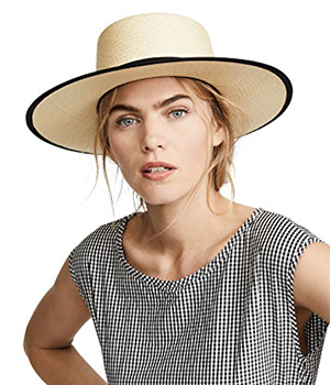 hats for summer: Janessa Leone Willow Hat