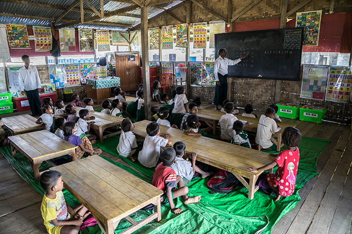 back to school around the world: Myanmar