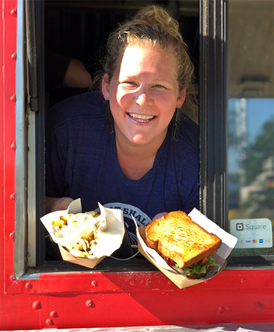 food trucks: Sarah Weitz of The Fat Shallot