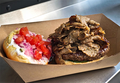 food trucks: Culinary Gangster's gyro burger