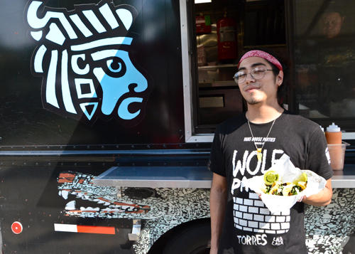 food trucks: David Antonio Torres of Aztec Dave's
