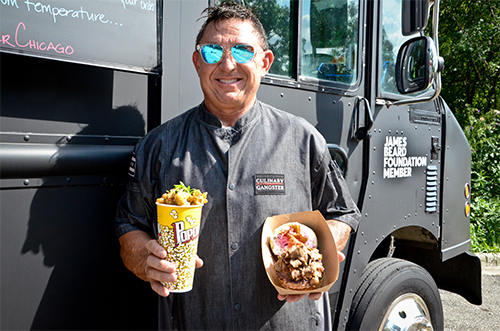 food trucks: Ricky Raschillo of Culinary Gangster