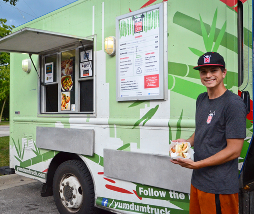 food trucks: Anthony Moore of Yum Dum Truck
