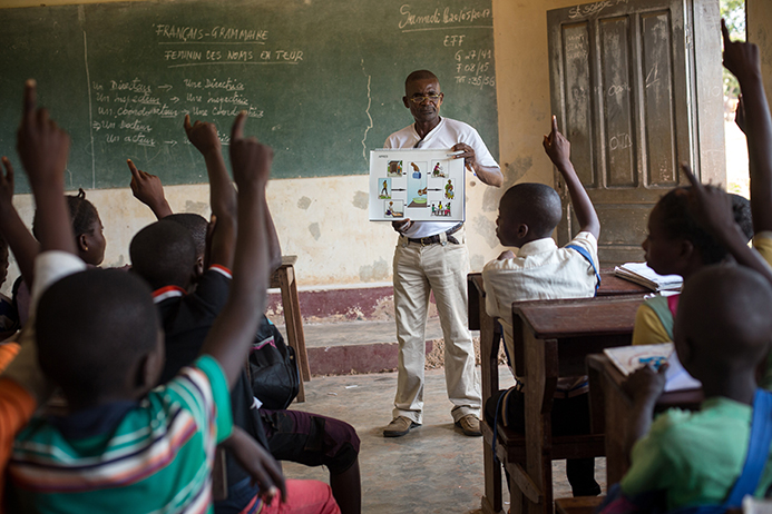 back to school around the world: Democratic Republic of the Congo
