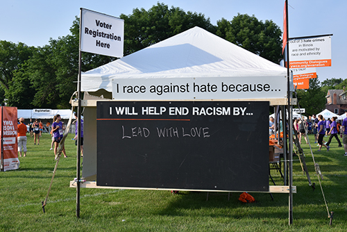 Race Against Hate 2018: I race against hate because...