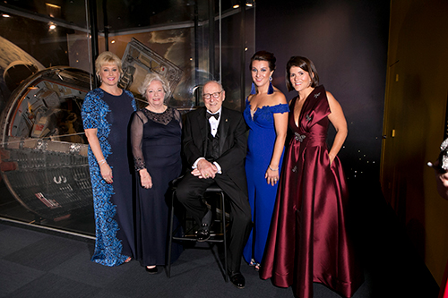 Adler Planetarium: Lisa Bertagna, Linda Celesia, Capt. Lovell, Mihra Seta, and Meg Sauer